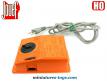 Un transformateur Jouef 9200 orange pour trains électriques miniatures