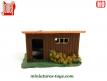 La cabane en bois en miniature de Jouef au H0 HO 1/87e