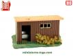 La cabane en bois en miniature de Jouef au H0 HO 1/87e