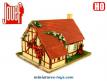 La ferme solognote en maison miniature par Jouef au H0 HO 1/87e