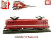 La locomotive électrique BB 9288 rouge miniature de Jouef au H0 HO