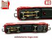 La locomotive électrique BB 9288 rouge miniature de Jouef au H0 HO
