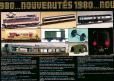Le dépliant Jouef Nouveautés 1980 des trains et voitures miniatures
