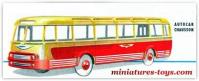 L'autocar Chausson AP 521 rouge et blanc de Jouef au HO H0