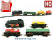 La locomotive 020 T électrique avec wagons miniatures Jouef au HO
