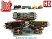 La locomotive 020 T électrique avec wagons miniatures Jouef au HO