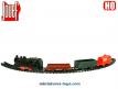 La locomotive 020 T mécanique avec wagons rails miniatures Jouef HO à réparer