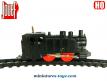La locomotive 020 T mécanique avec wagons rails miniatures Jouef HO à réparer
