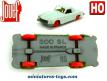 La Mercedes 300 SL bleue en voiture miniature par Jouef au H0 HO 1/87e