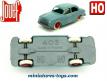 La Peugeot 403 bleue en voiture miniature par Jouef au H0 HO 1/87e