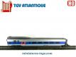 La voiture voyageur du TGV Atlantique en miniature par Jouef au HO H0