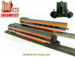 La rame du TGV Sud Est en miniature par Jouef au HO HO incomplète