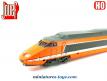 La motrice du TGV Sud Est en miniature de Jouef au HO H0 incomplète