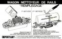 Le wagon citerne nettoyeur de rails VB en miniature par Jouef au H0