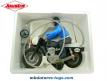 La moto de Police en miniature téléguidée par Joustra