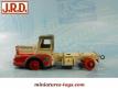 Le tracteur Unic Izoard en miniature de JRD France incomplet au 1/55e