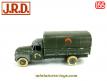 Le camion militaire Citroën P55 bâché en miniature par JRD au 1/55e