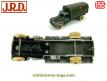 Le camion militaire Citroën P55 bâché en miniature par JRD au 1/55e