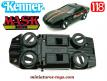La Corvette Mask de 1986 en voiture miniature transformable par Kenner Parker