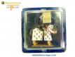 La figurine a cheval de Bertand du Guesclin en plomb de King Country au 1/30e