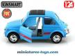 La Fiat 500 1965 bleue en miniature de Kinsmart au 1/24e