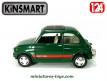 La Fiat 500 1965 verte en miniature de Kinsmart au 1/24e