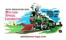 La locomotive a vapeur Pioneer Express 1815 en jouet Japan Toys vintage