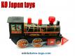 La locomotive a vapeur Pioneer Express 1815 en jouet Japan Toys vintage
