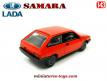 La Lada Samara VAZ 2108 miniature russe en métal au 1/43e