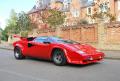 La Lamborghini Countach 5000 rouge en miniature pour circuit Artin au 1/43e