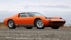 La Lamborghini Miura orange en miniature de Wonda au 1/87e HO H0
