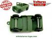 La Land Rover 109 militaire en miniature de CHong-Kong Toys au 3 inches