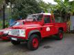 La Land Rover Defender 110 pick-up pompiers en miniature Solido au 1/43e