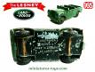 La Land Rover 86 militaire en miniature de Lesney au 1/65e incomplète