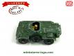 Le Ferret Scout car anglais en miniature militaire par Lesney Matchbox au 1/65e