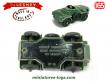 Le Ferret Scout car anglais en miniature militaire par Lesney Matchbox au 1/65e