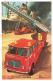Le camion pompiers anglais Merryweather Lesney Matchbox au 1/55e incomplet