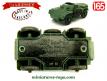 Le Ferret Scout car anglais en miniature militaire par Lesney Matchbox au 1/65e