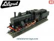 La locomotive a vapeur 130 DB miniature par Liliput au HO H0 en panne