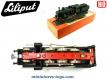 La locomotive a vapeur 130 DB miniature par Liliput au HO H0 en panne