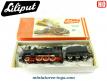 La locomotive a vapeur 130 DB miniature par Liliput au HO H0 en panne