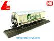 Le wagon frigorifique Carlsberg en miniature par Lima au H0