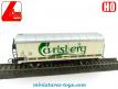 Le wagon frigorifique Carlsberg en miniature par Lima au H0