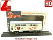 Le wagon frigorifique Spatenbrau en miniature par Lima au H0