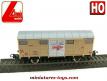 Le wagon couvert Fiat en miniature par Lima au H0 HO