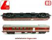 La voiture voyageurs et bagages de la SNCF en miniature Lima au HO