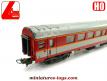 La voiture voyageurs et bagages de la SNCF en miniature Lima au HO