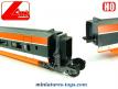 La rame trois éléments du TGV Sud Est miniature par Lima au H0 incomplet