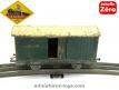 Le wagon fourgon a bagages miniature échelle zéro O de la marque LR incomplet