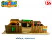 Le fort de cow boys pliable miniature en bois par Ludorev
